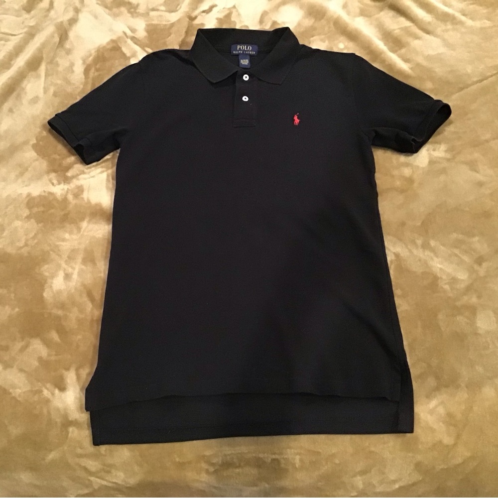 Ralph Lauren Polo boys size 18-20 black polo